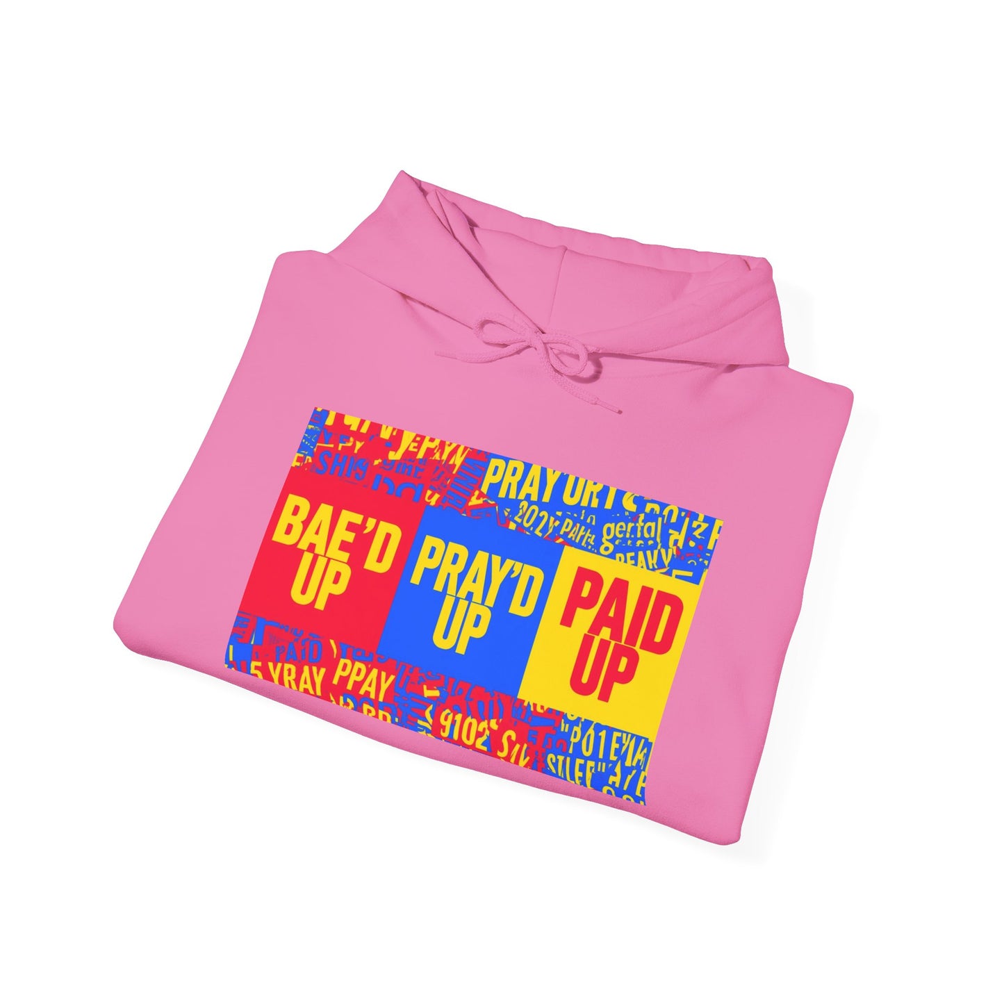 Blocked "Bae'd Up" Hoodie