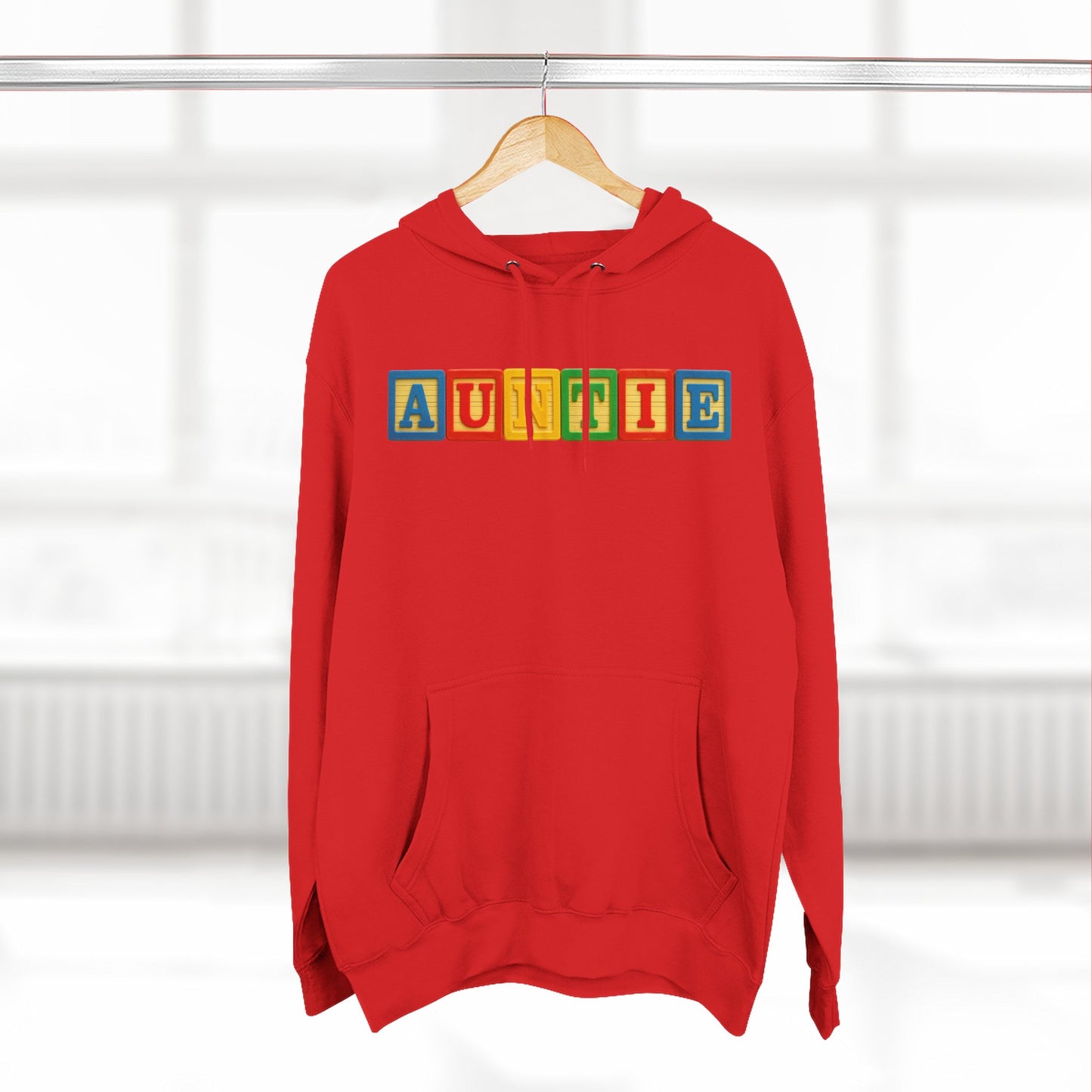 Blocked "Auntie" Hoodie
