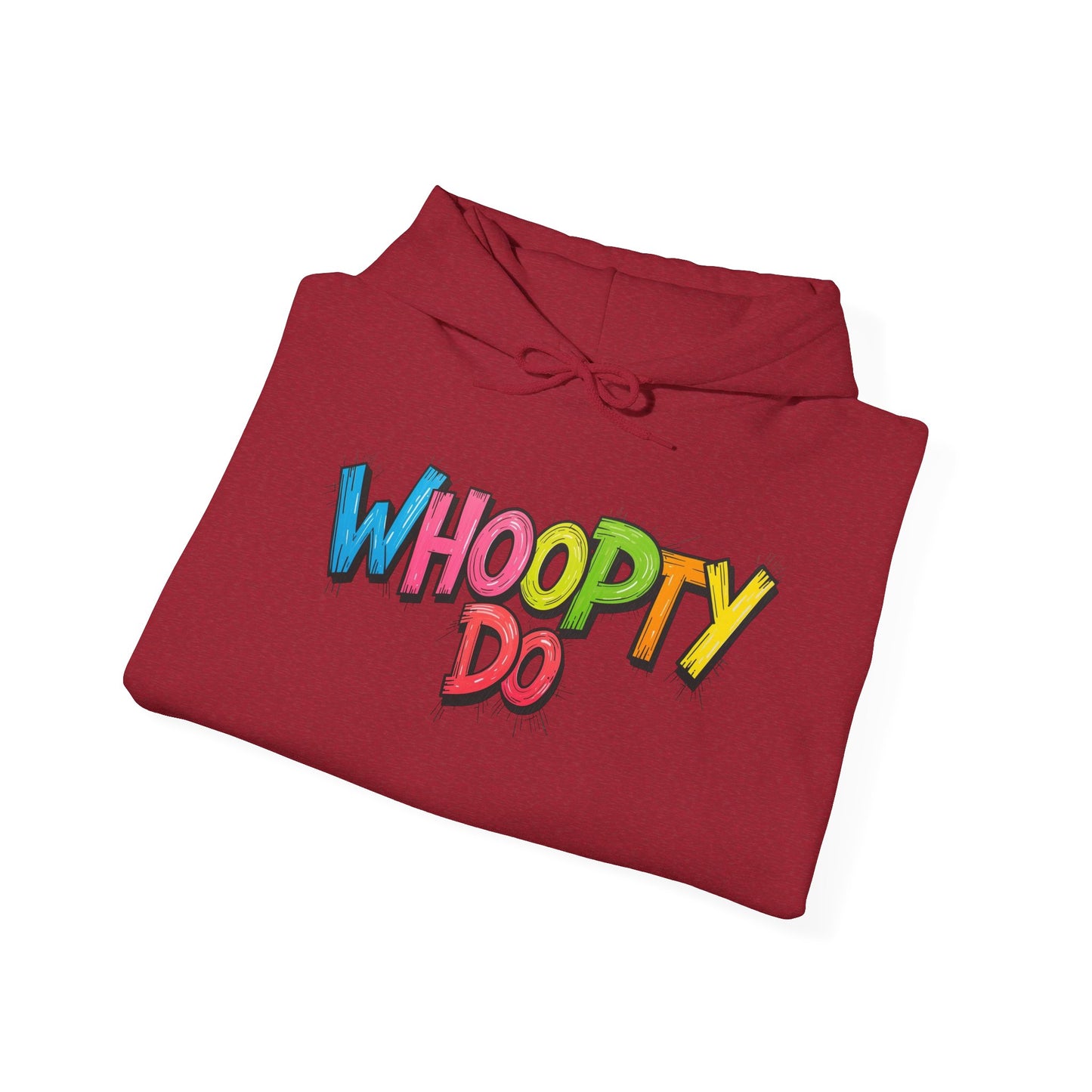Blocked "Whoopty Do" Hoodie