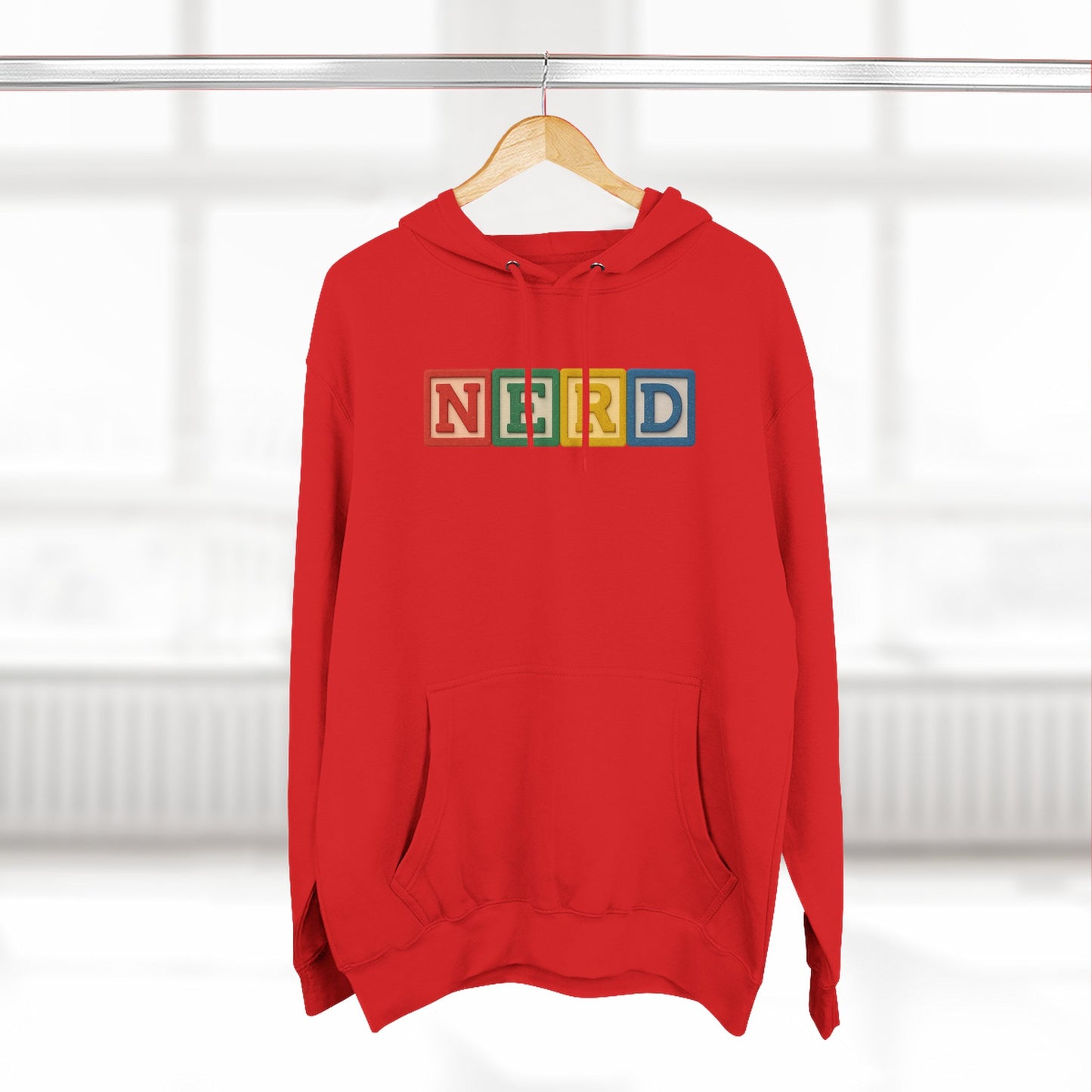 Blocked "NERD" Hoodie