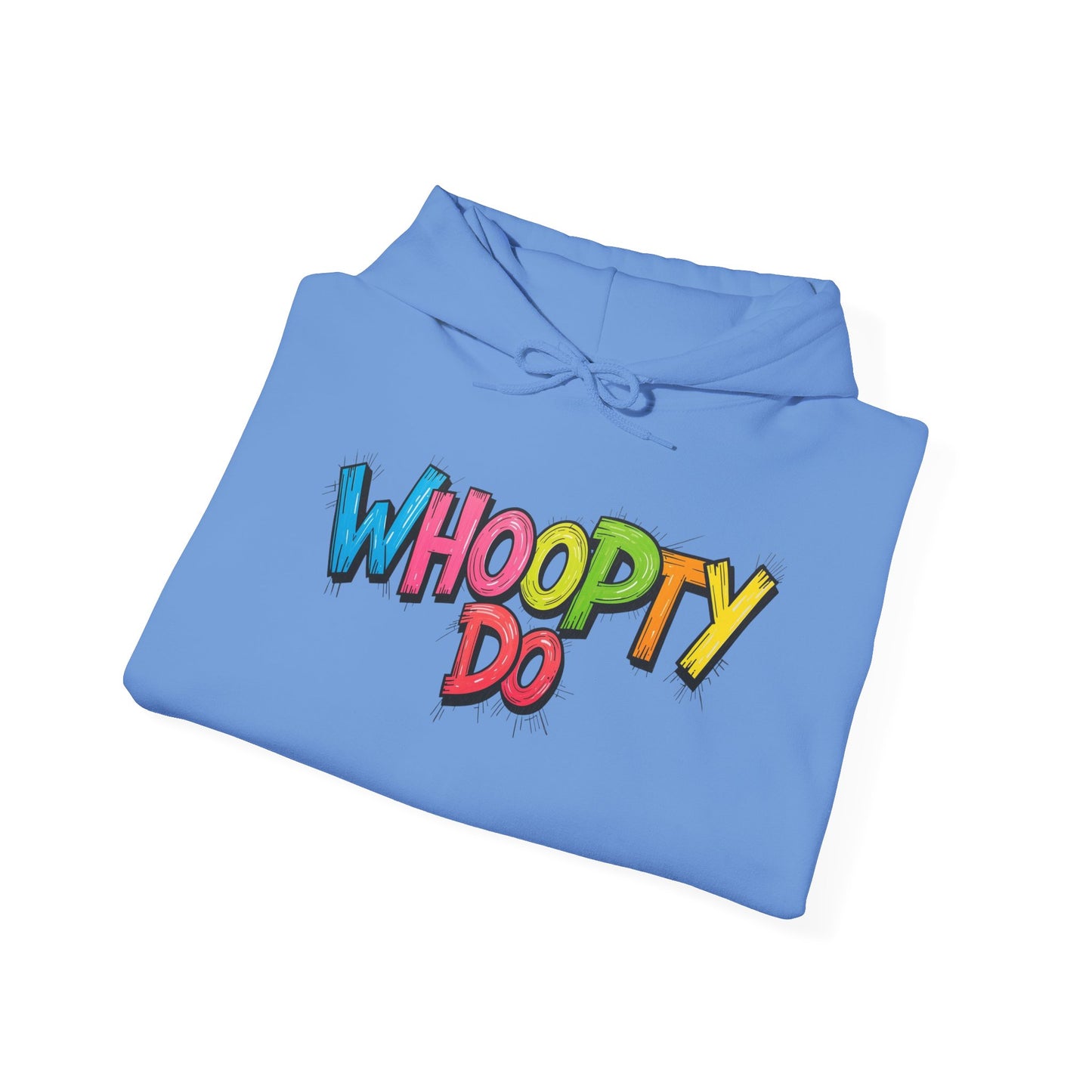Blocked "Whoopty Do" Hoodie
