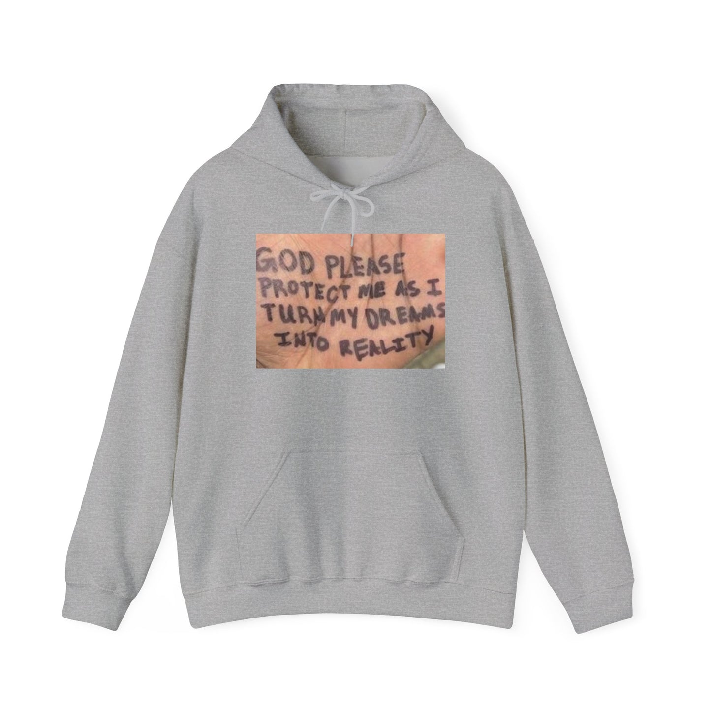 Blocked "Praying Hand" Hoodie