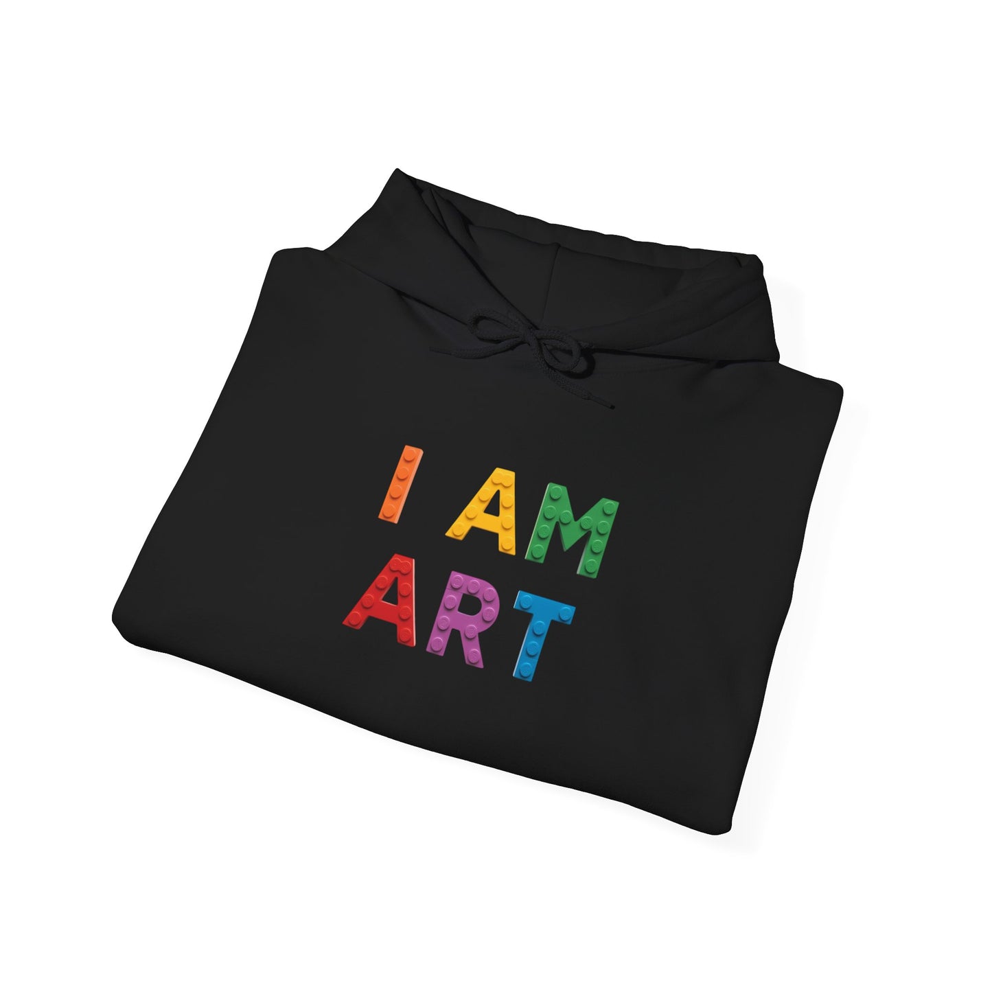 Blocked "I am Art" Hoodie