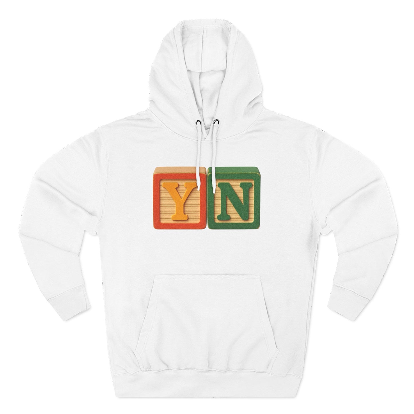 Blocked "YN" Hoodie