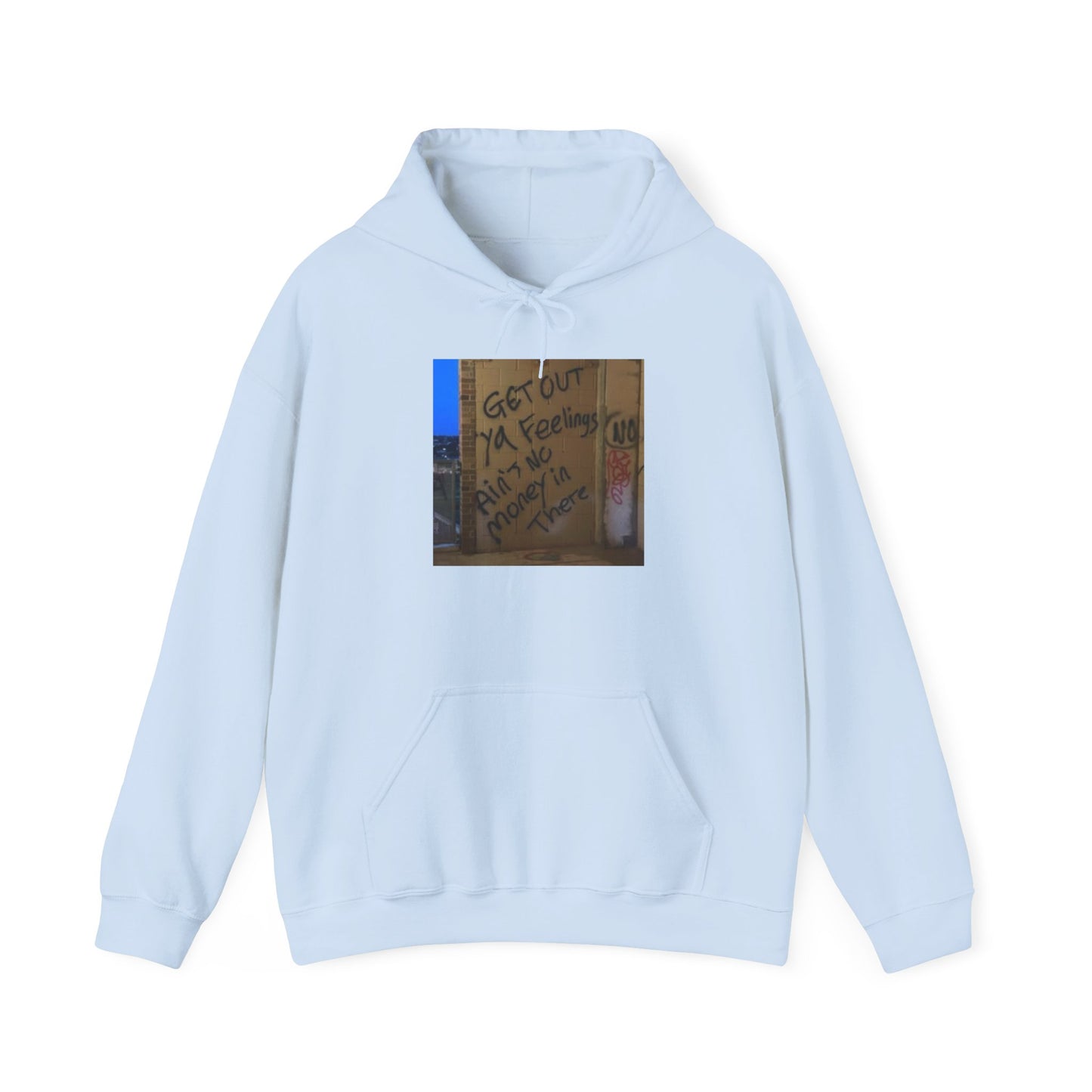 Blocked "No Feelings" Hoodie