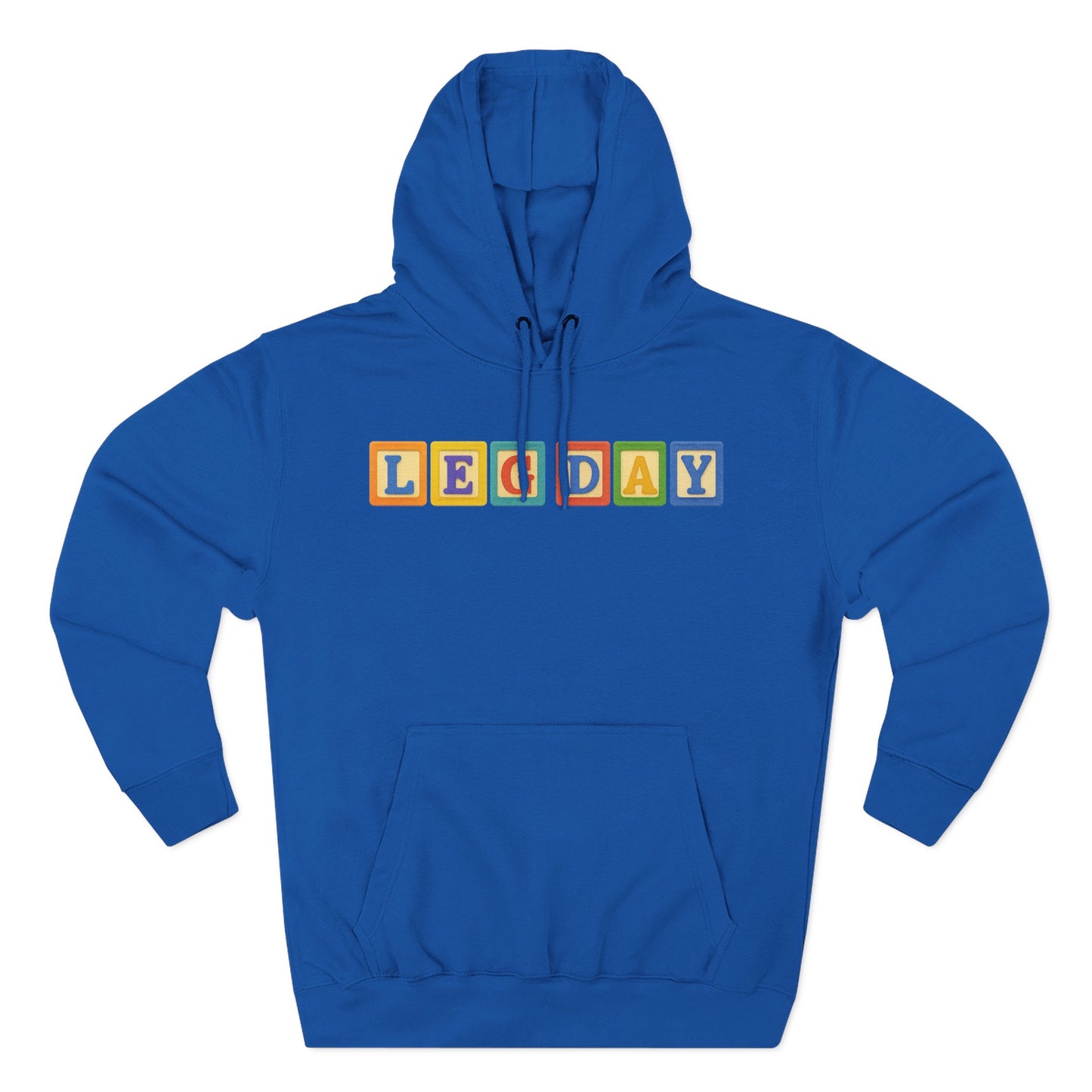Blocked "Leg Day" Hoodie
