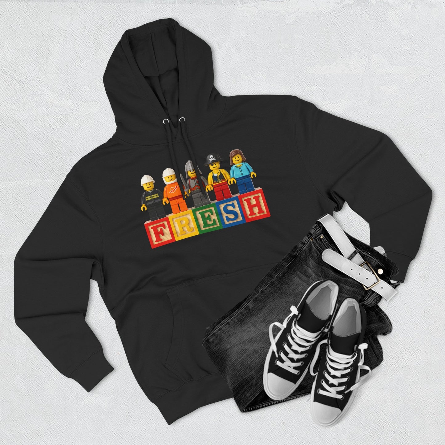 Blocked "LEGO Fresh" Hoodie