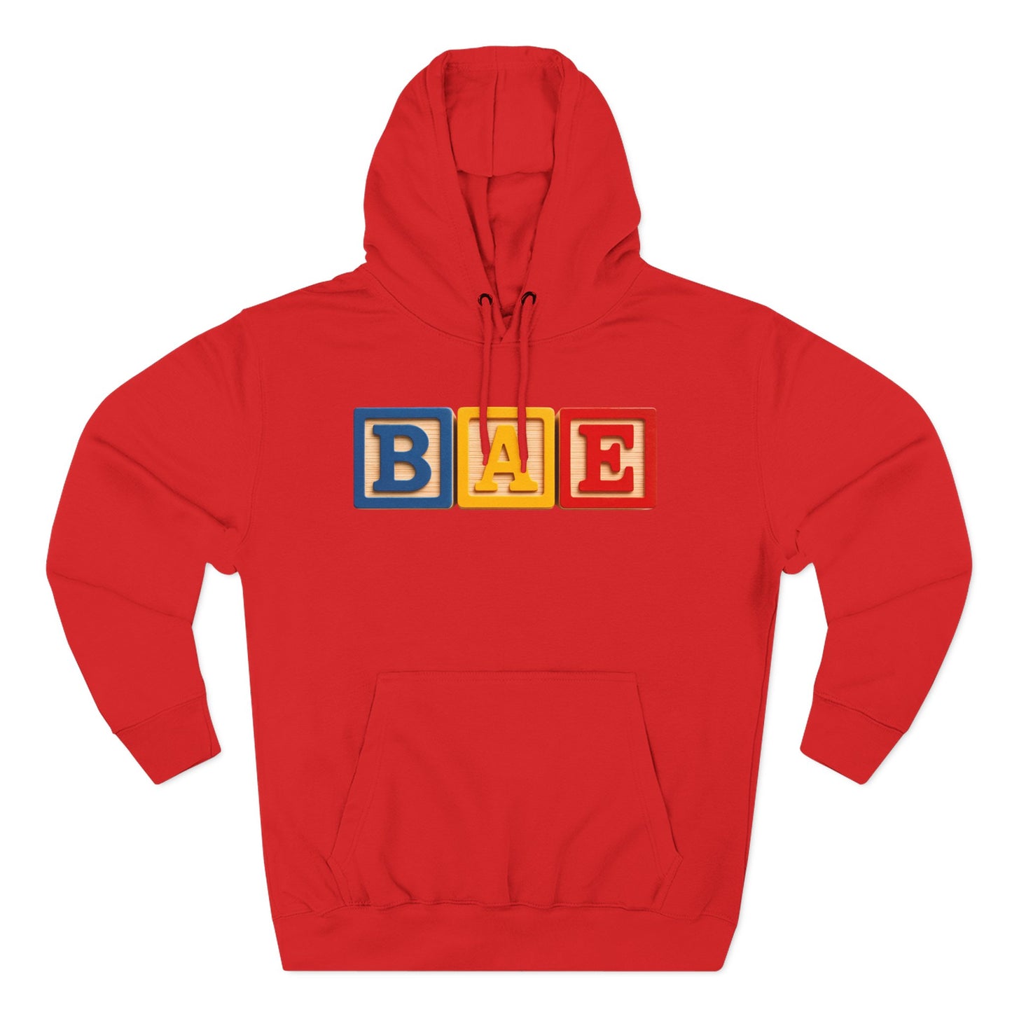 Blocked "BAE" Hoodie
