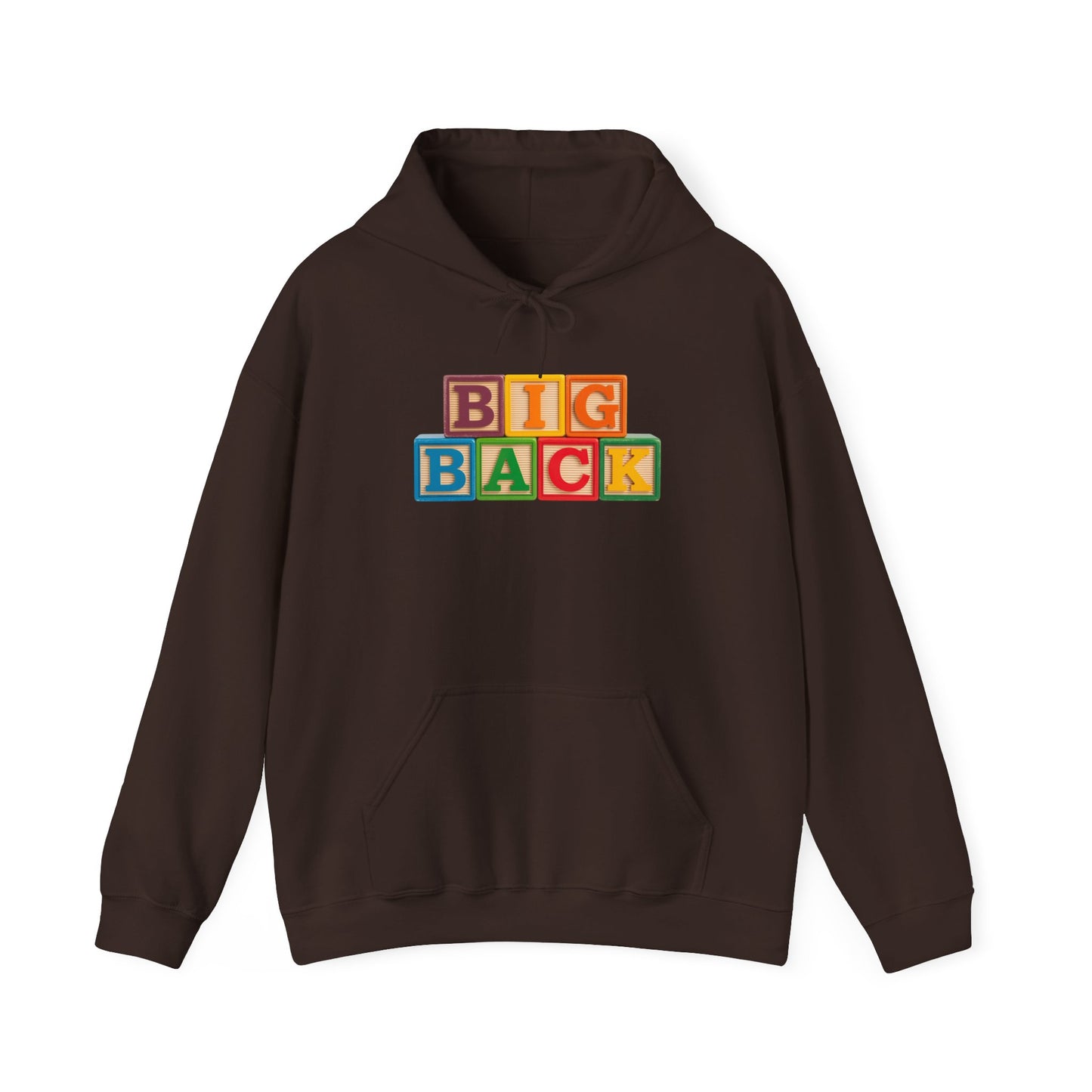Blocked "Big Back" Hoodie
