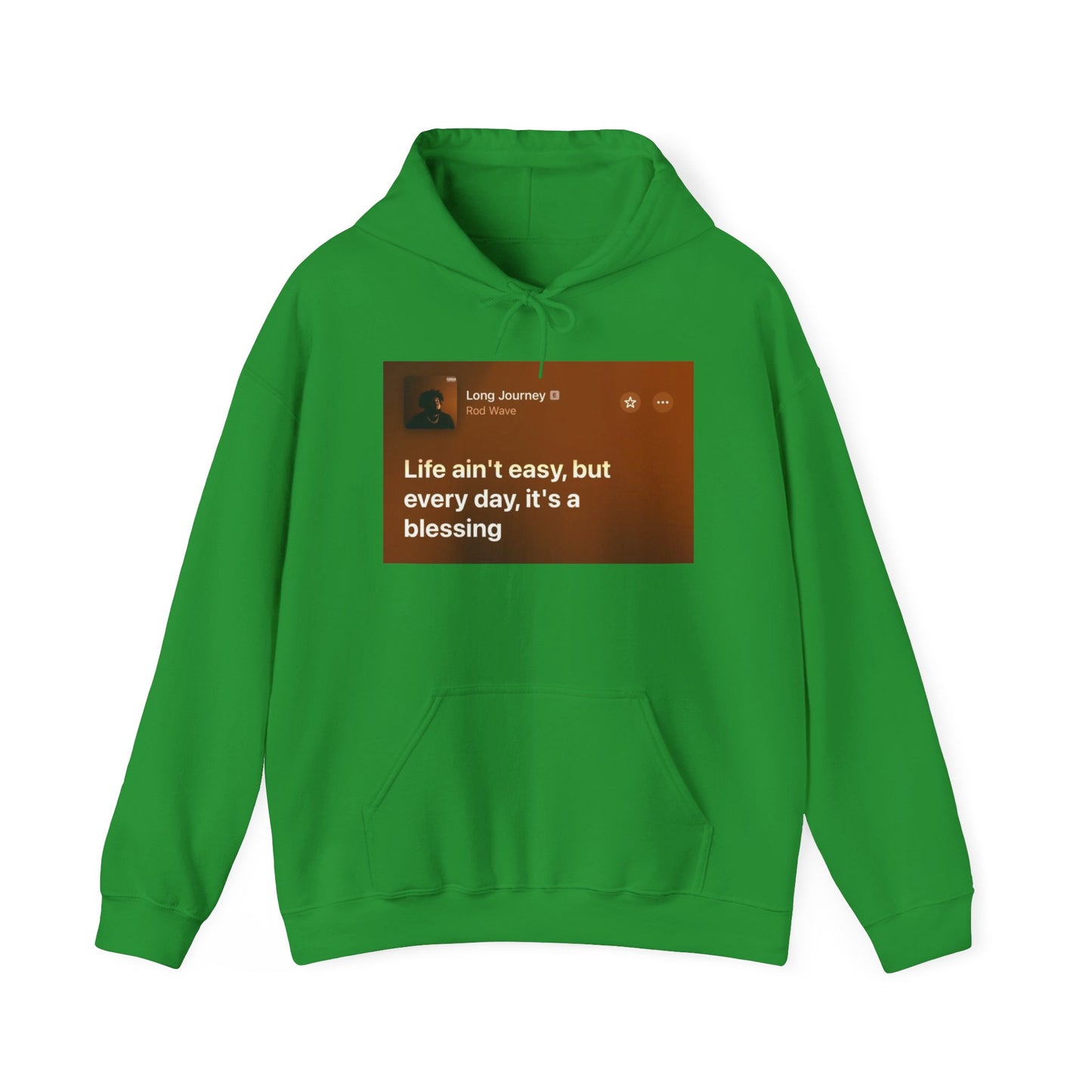 Blocked "Life" Hoodie