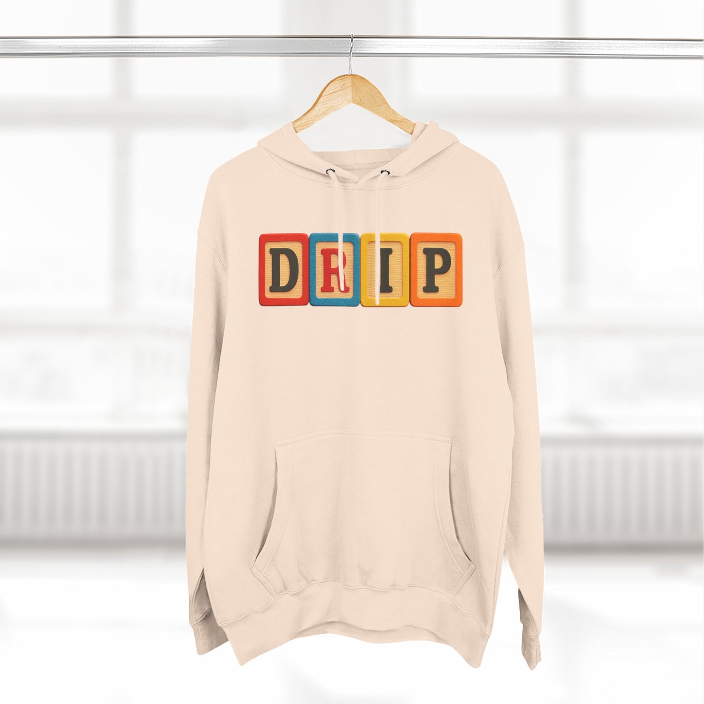 Blocked "DRIP" Hoodie