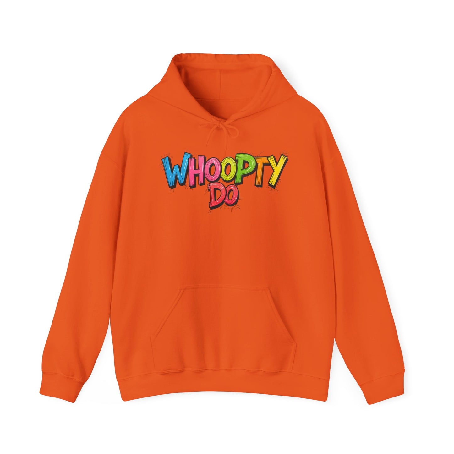 Blocked "Whoopty Do" Hoodie