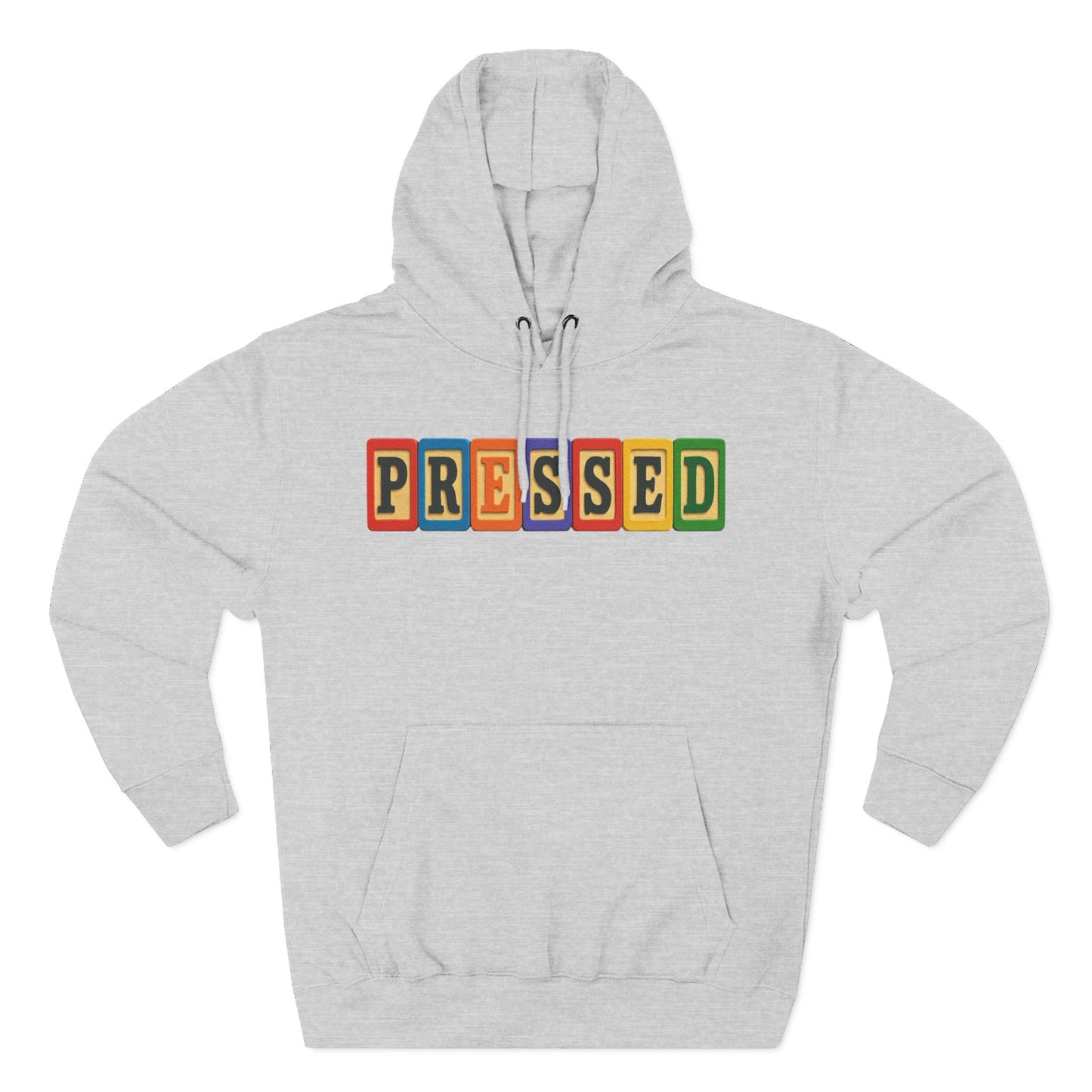 Blocked "Pressed" Hoodie
