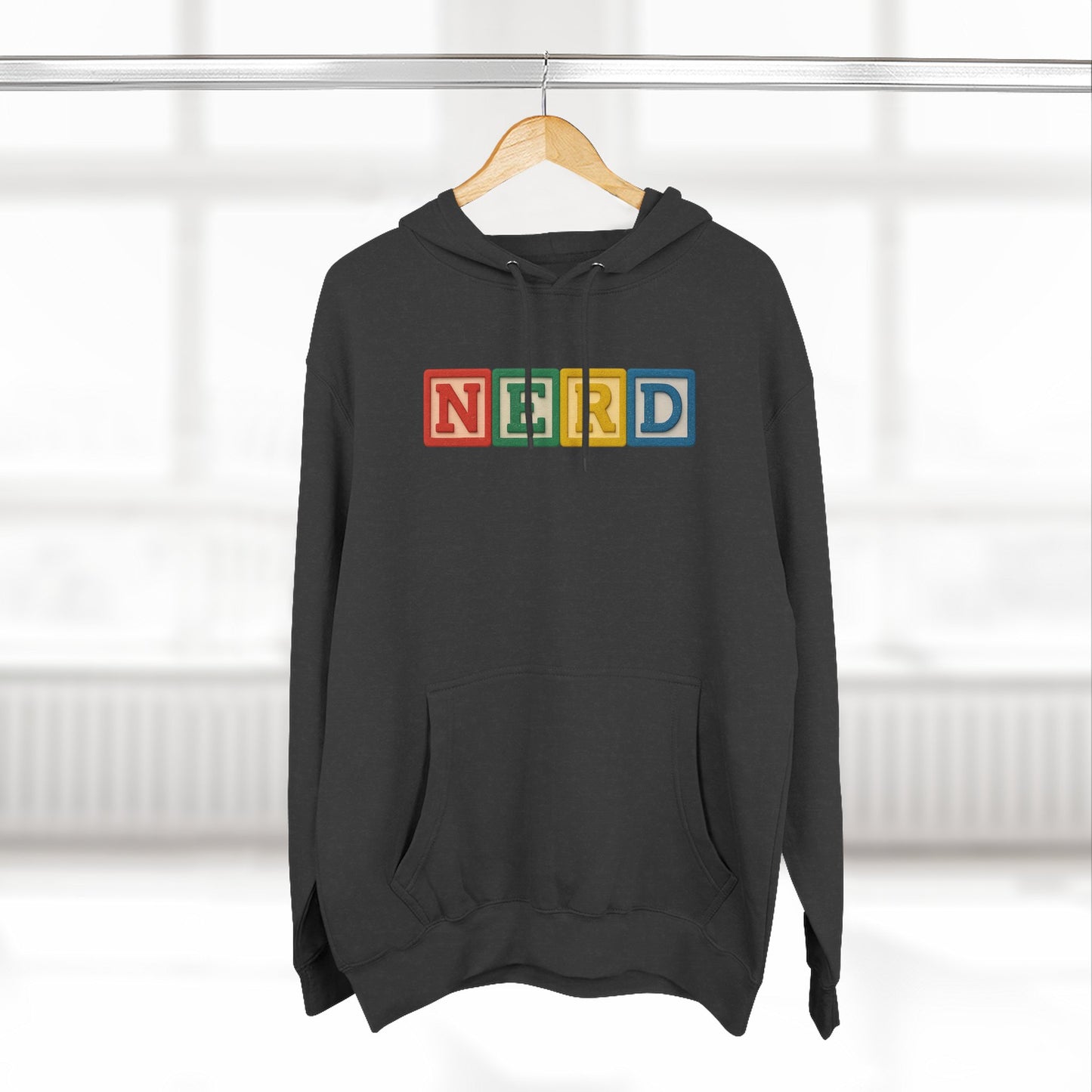 Blocked "NERD" Hoodie