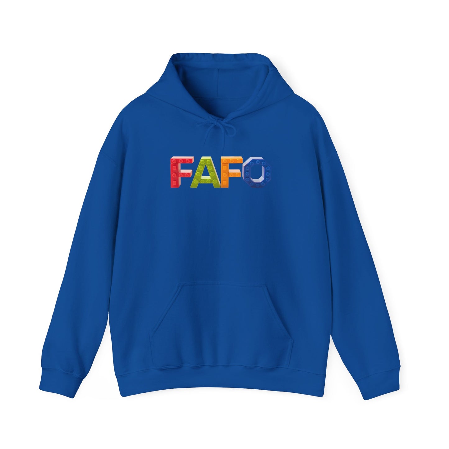 Blocked "FAFO" Hoodie