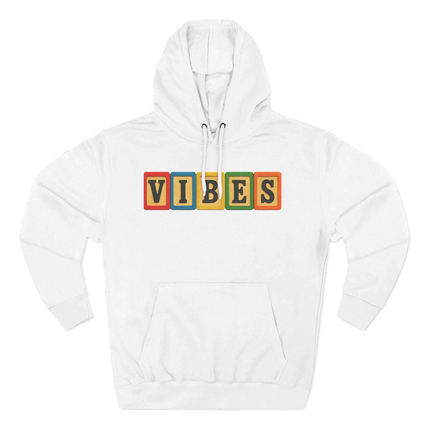 Blocked "VIBES" Hoodie
