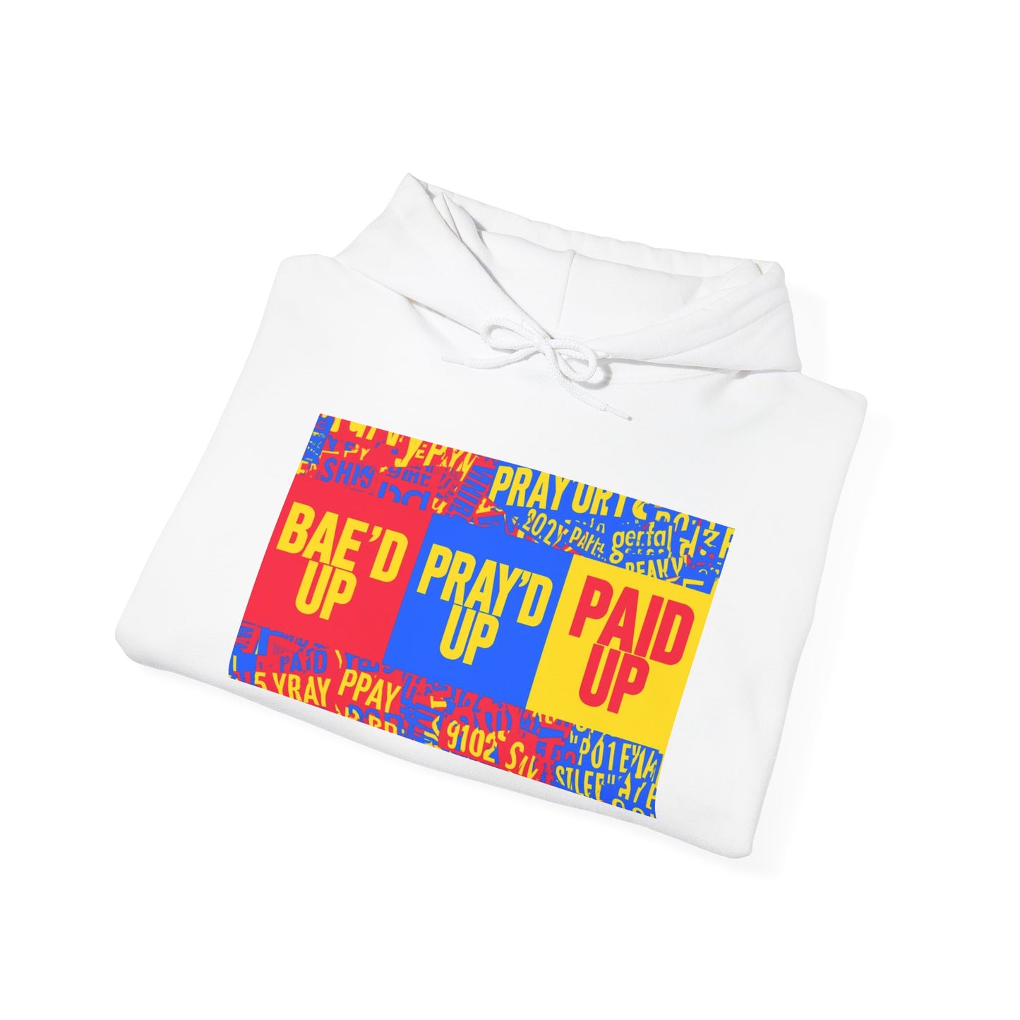 Blocked "Bae'd Up" Hoodie
