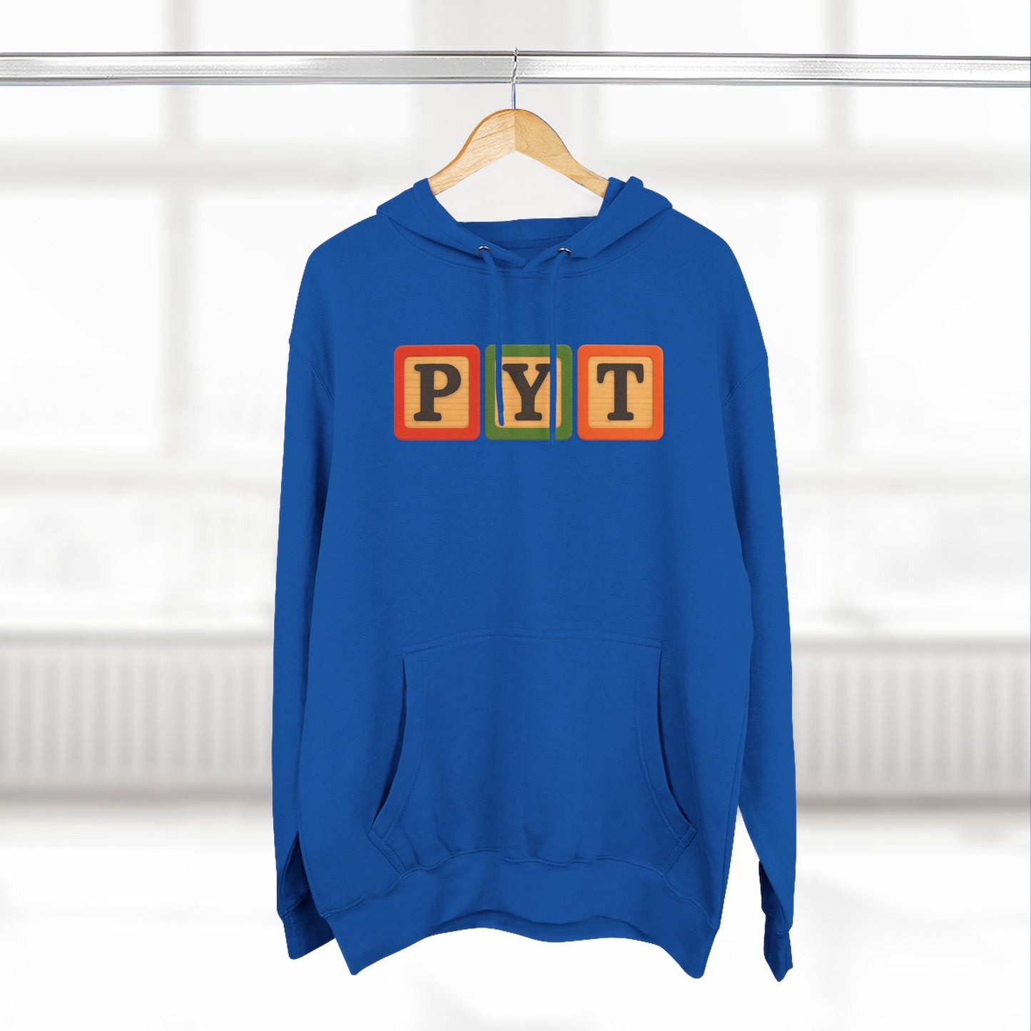 Blocked "PYT" Hoodie