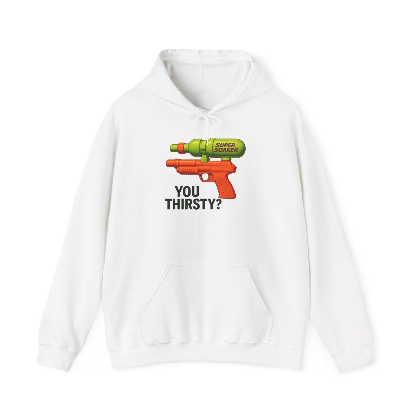 Blocked "Thirsty" Hoodie