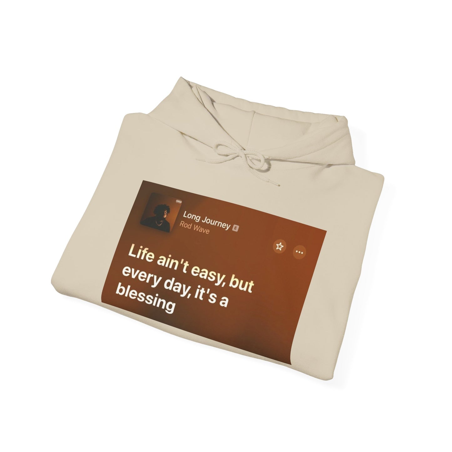 Blocked "Life" Hoodie