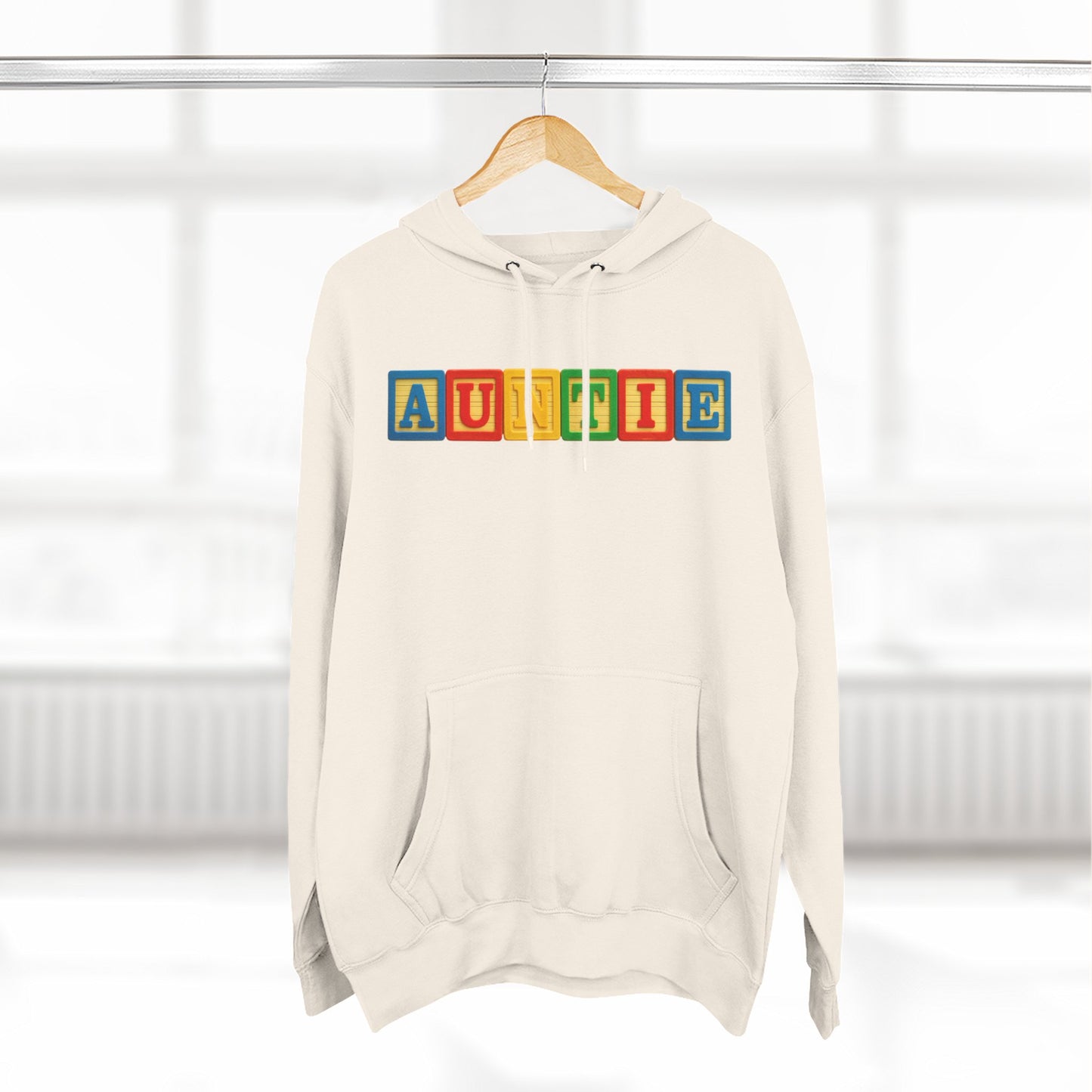 Blocked "Auntie" Hoodie