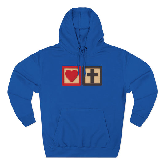Blocked "Love Christ" Hoodie