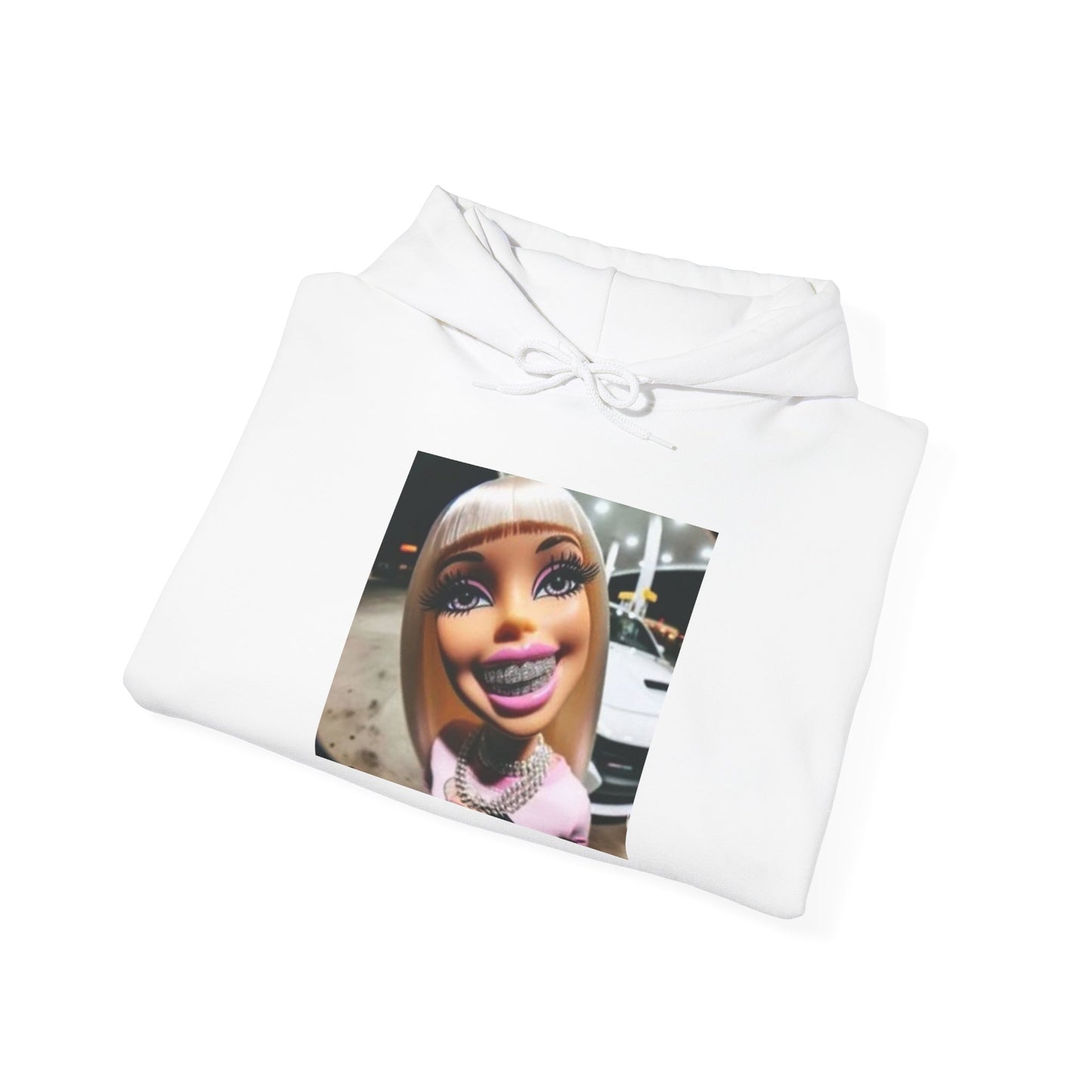 Blocked "Selfie" Hoodie