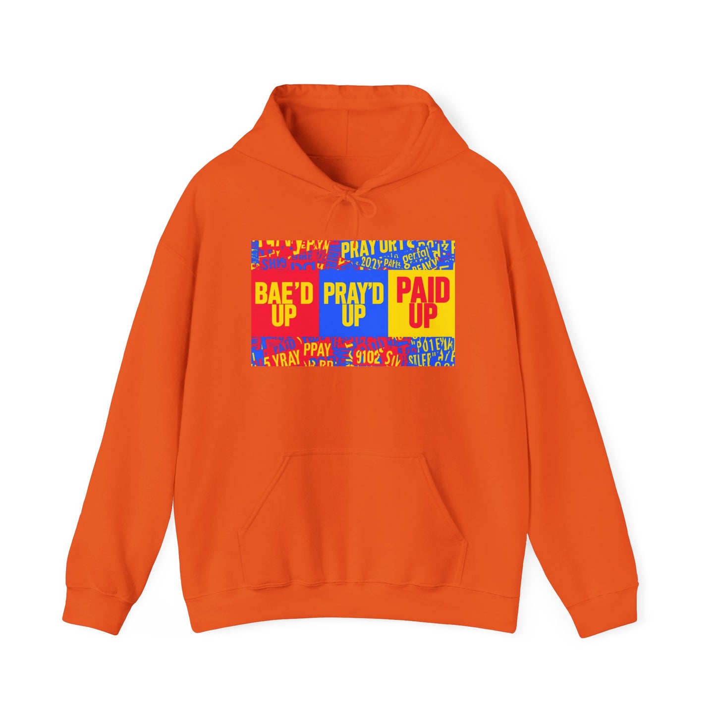 Blocked "Bae'd Up" Hoodie