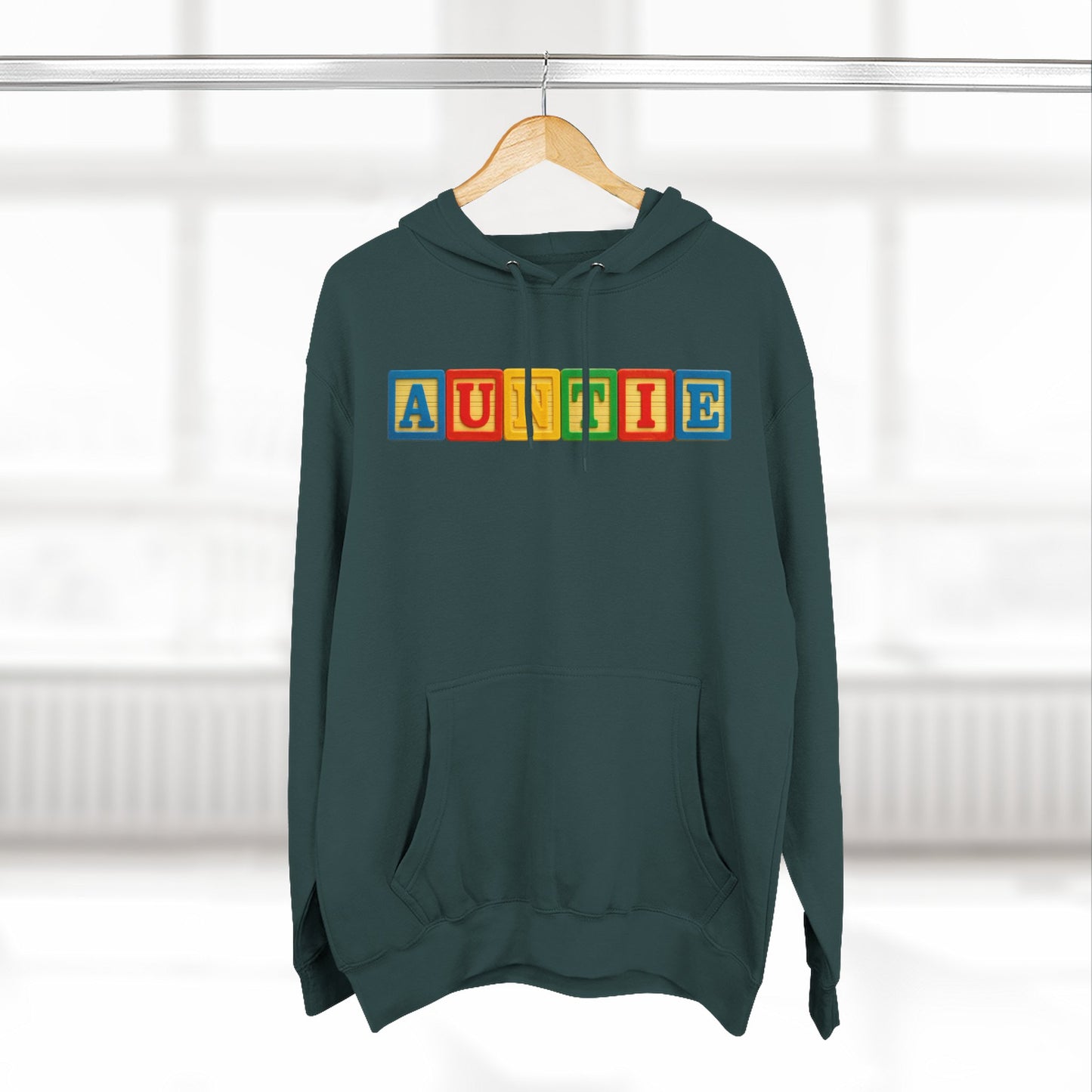 Blocked "Auntie" Hoodie