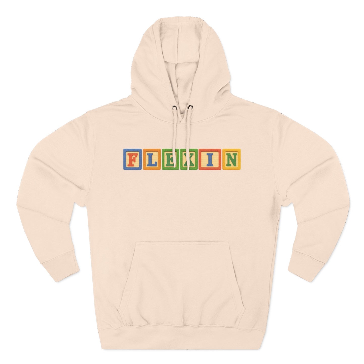 Blocked "Flexin" Hoodie