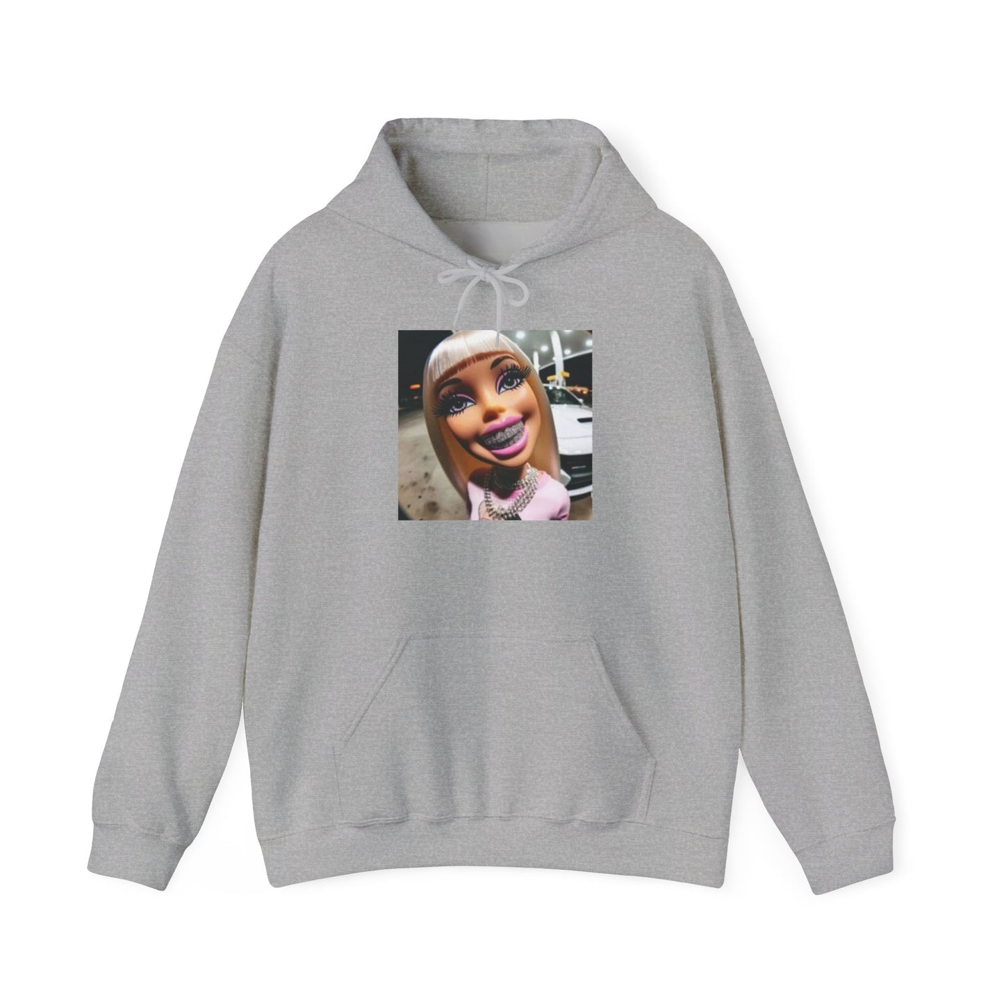Blocked "Selfie" Hoodie