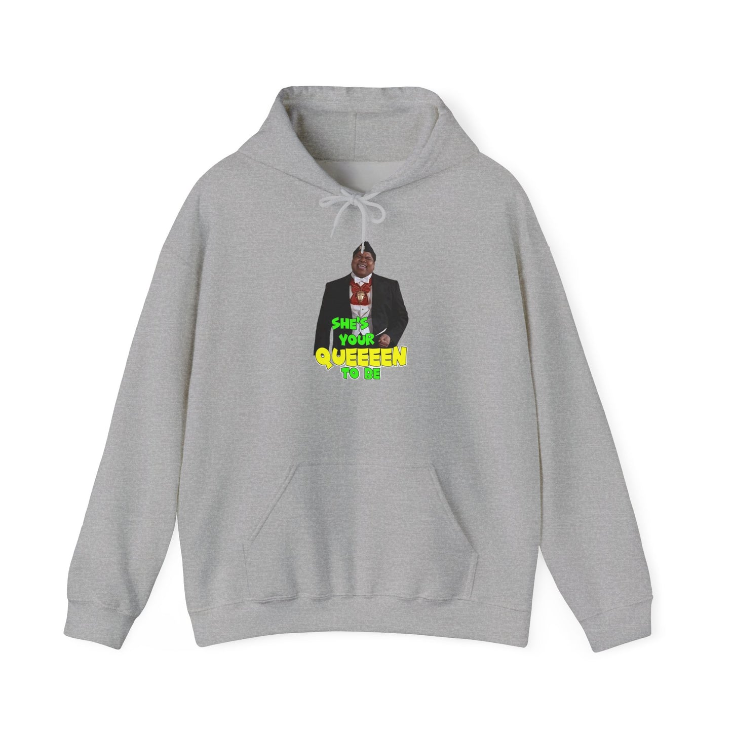 Blocked "Your Queen" Hoodie