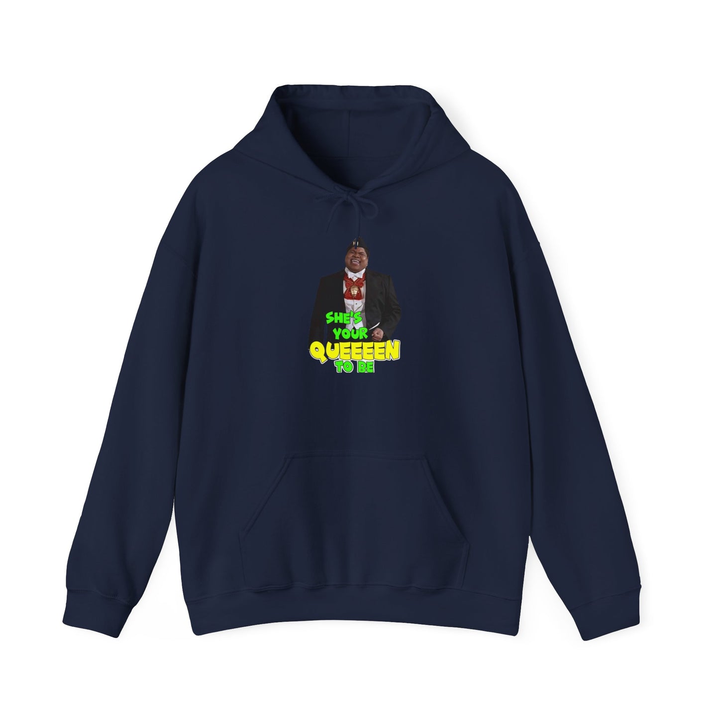 Blocked "Your Queen" Hoodie