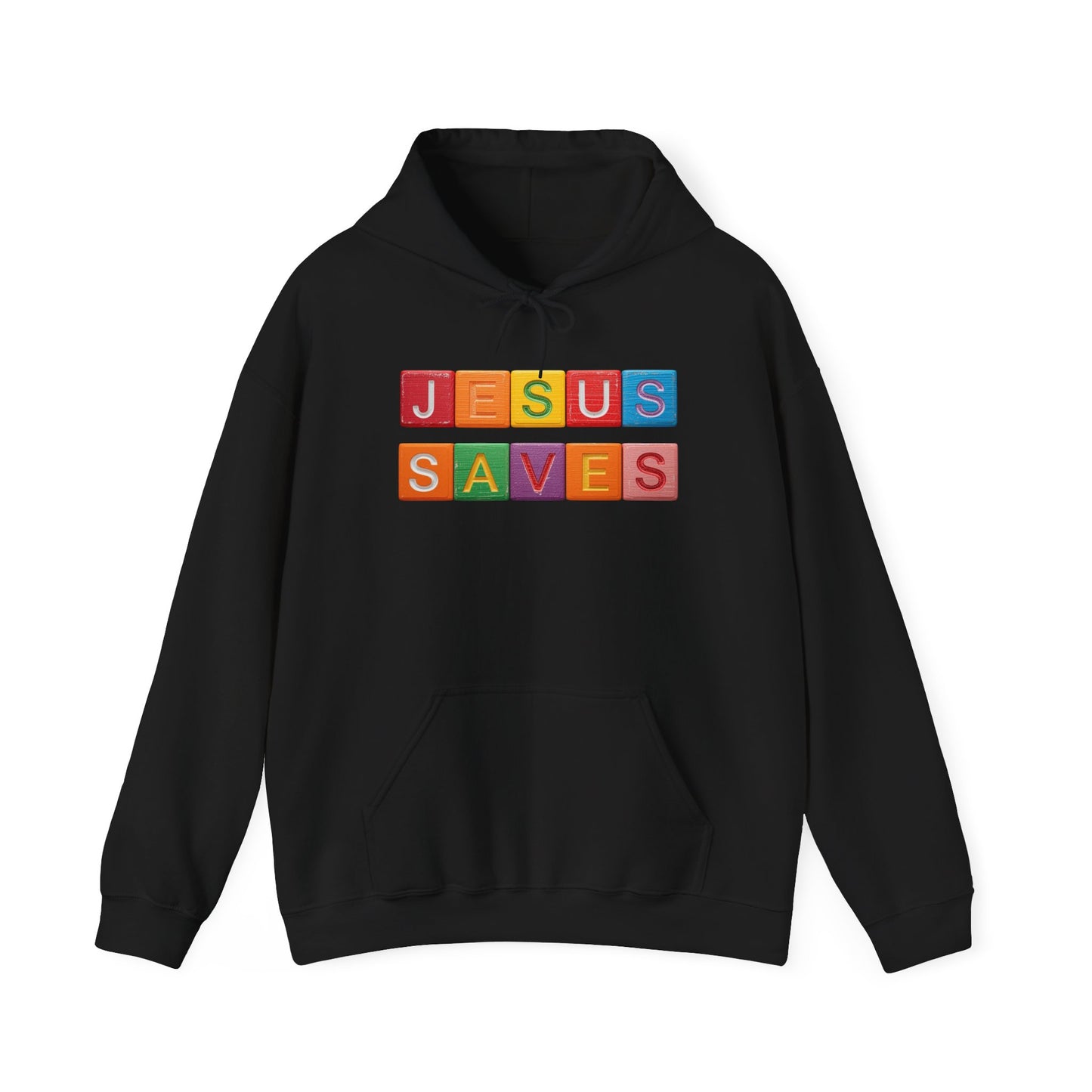 Blocked "Jesus Saves" Hoodie