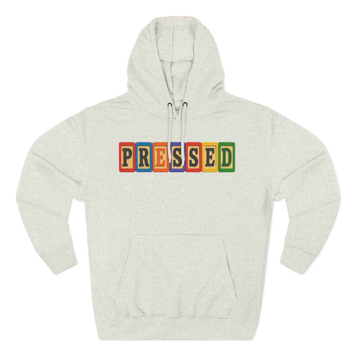 Blocked "Pressed" Hoodie