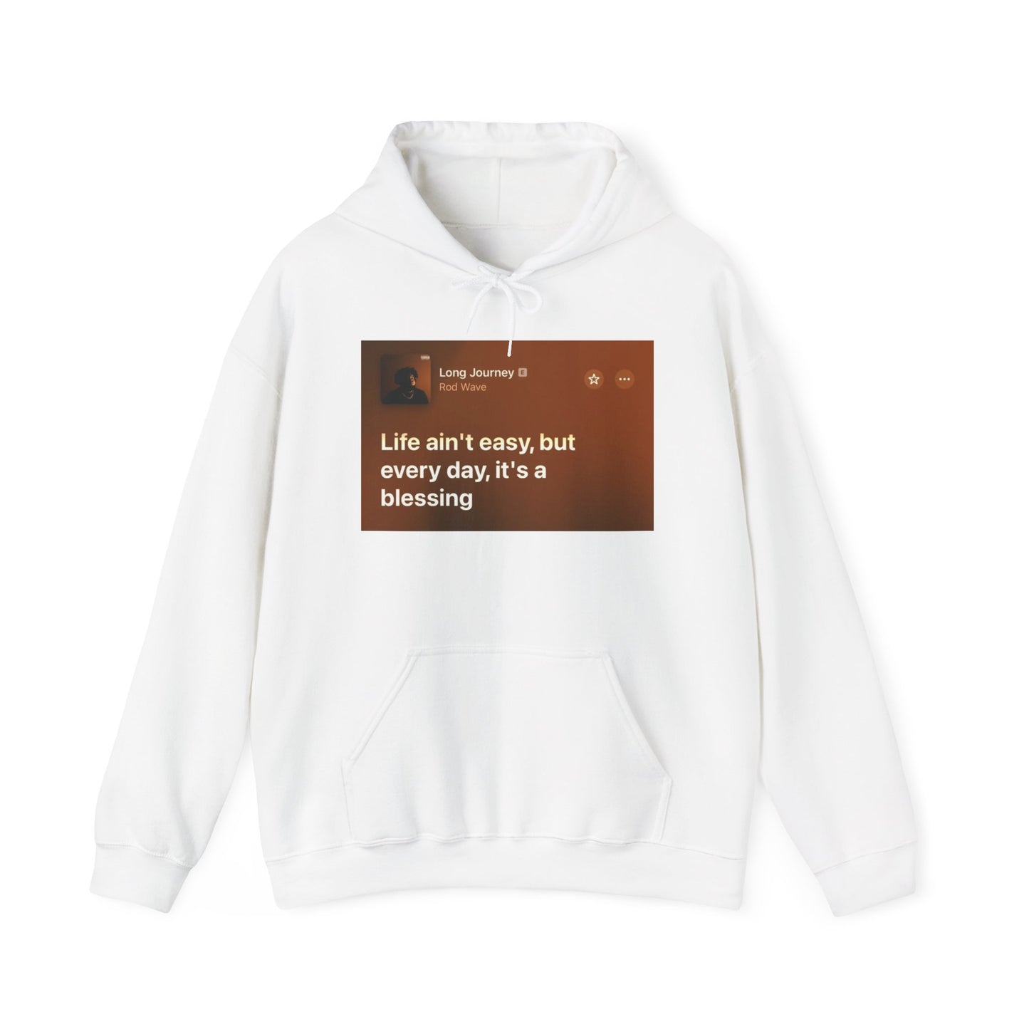 Blocked "Life" Hoodie