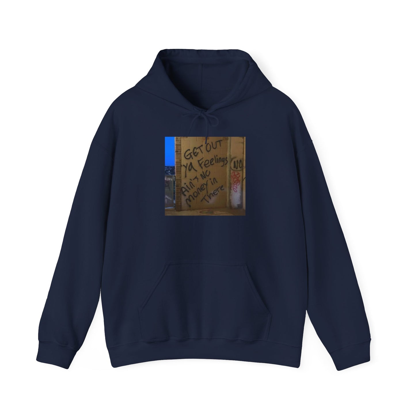Blocked "No Feelings" Hoodie
