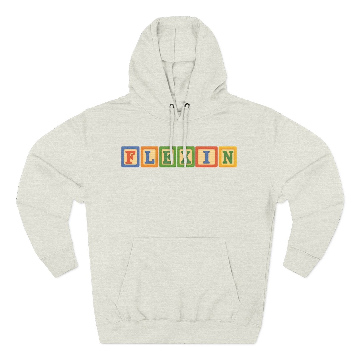 Blocked "Flexin" Hoodie