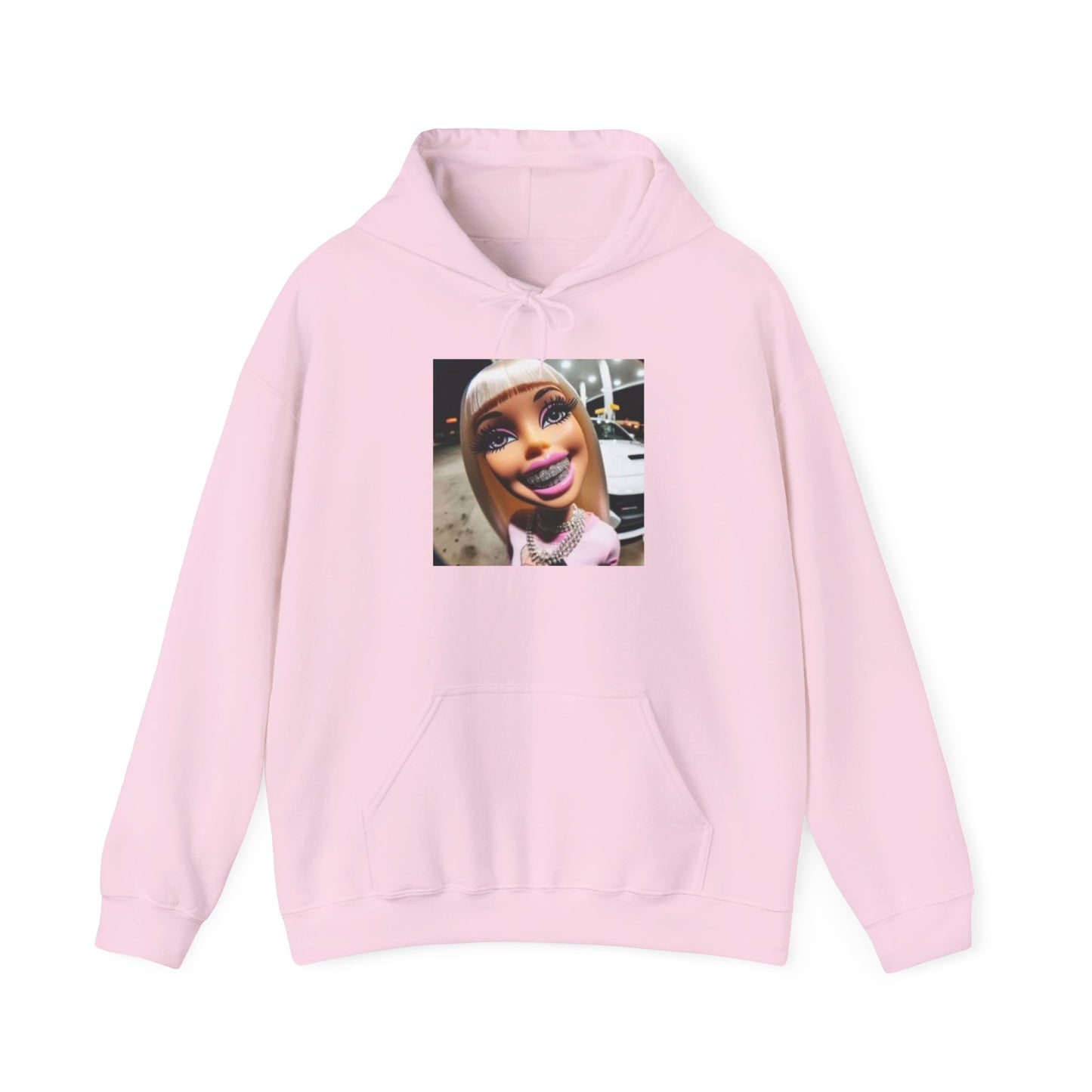 Blocked "Selfie" Hoodie