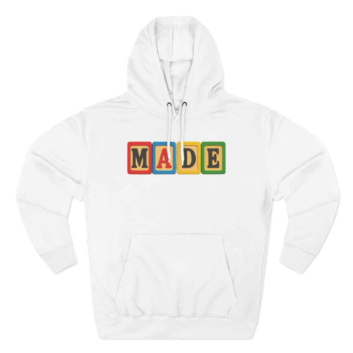 Blocked "Made" Hoodie