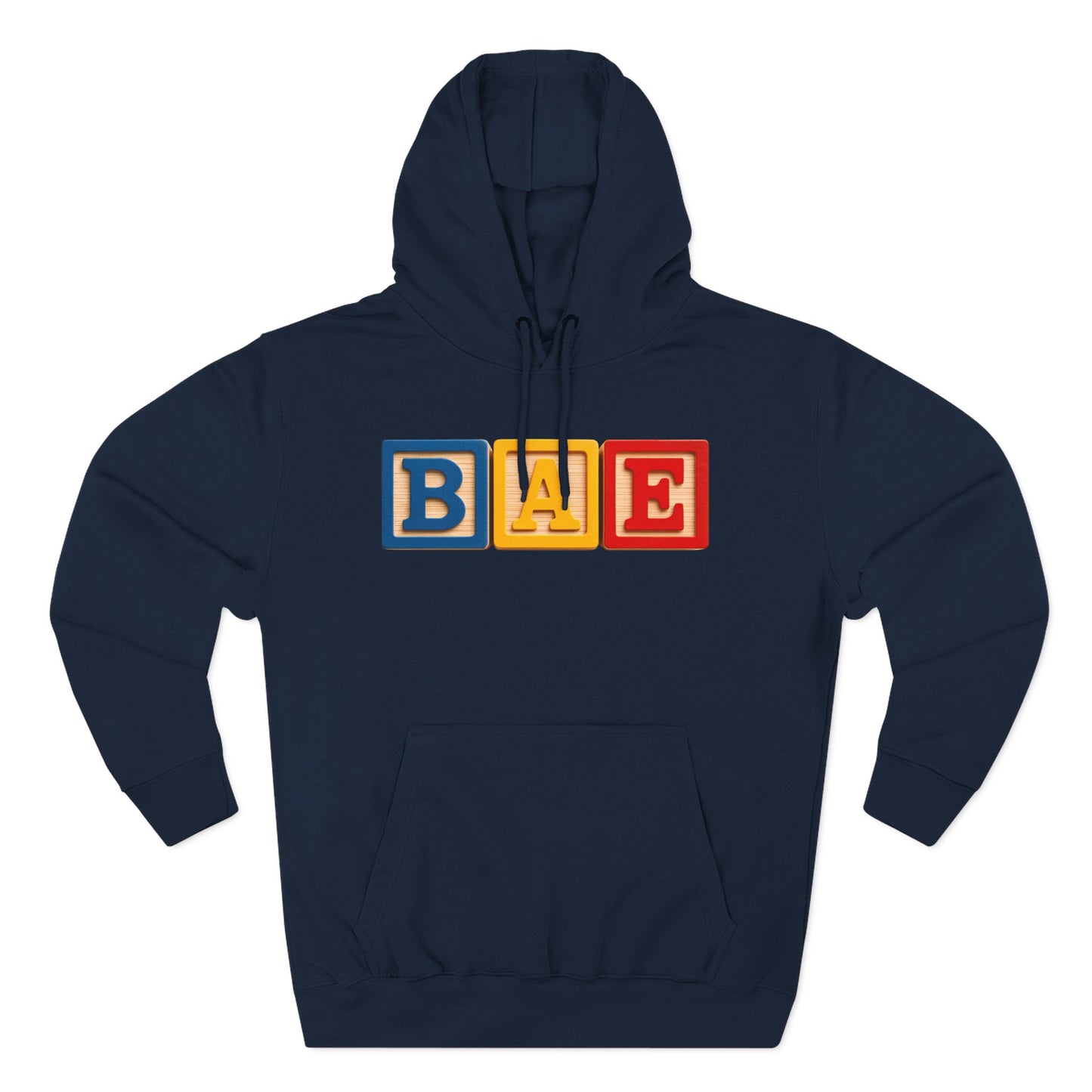 Blocked "BAE" Hoodie