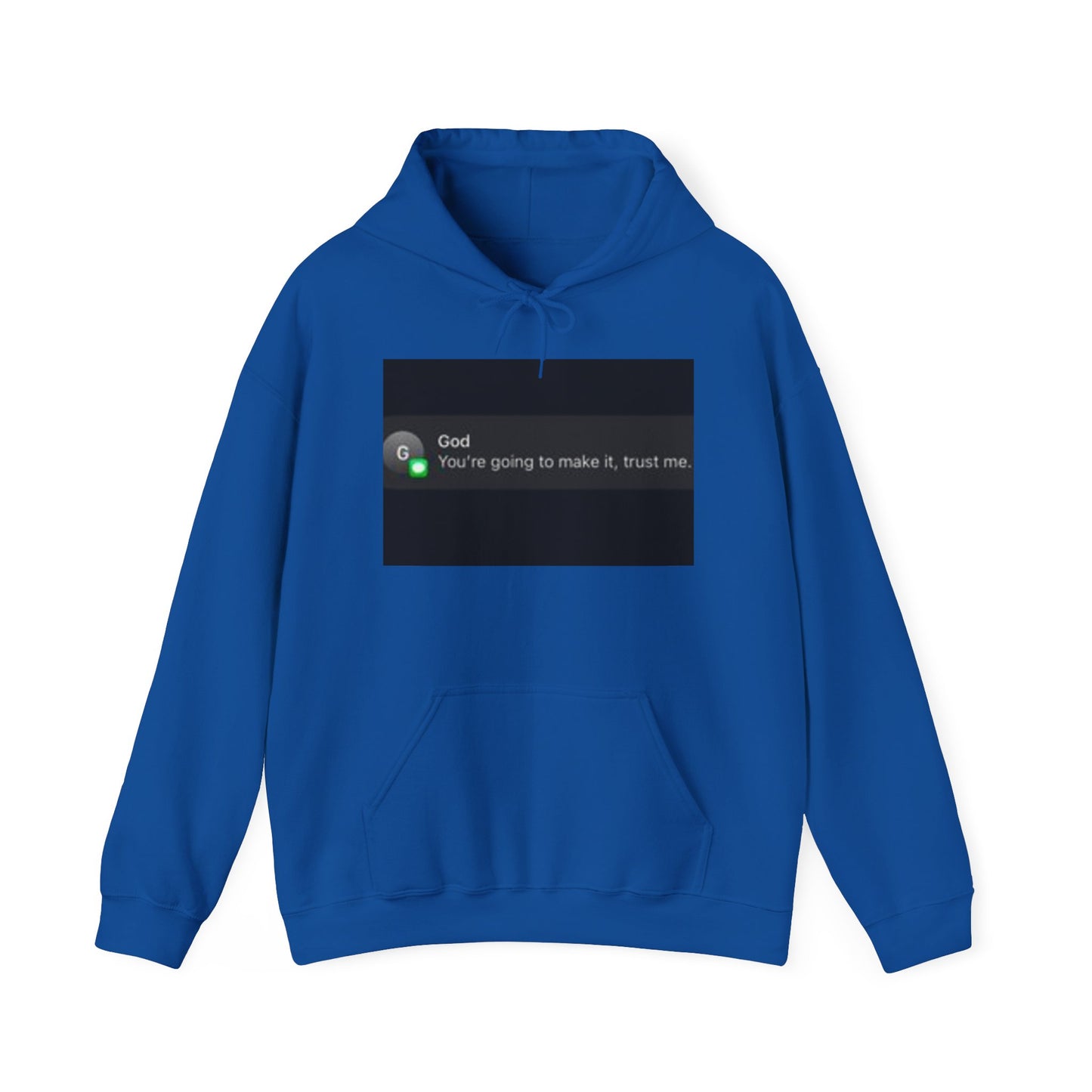 Blocked "God's Texting" Hoodie