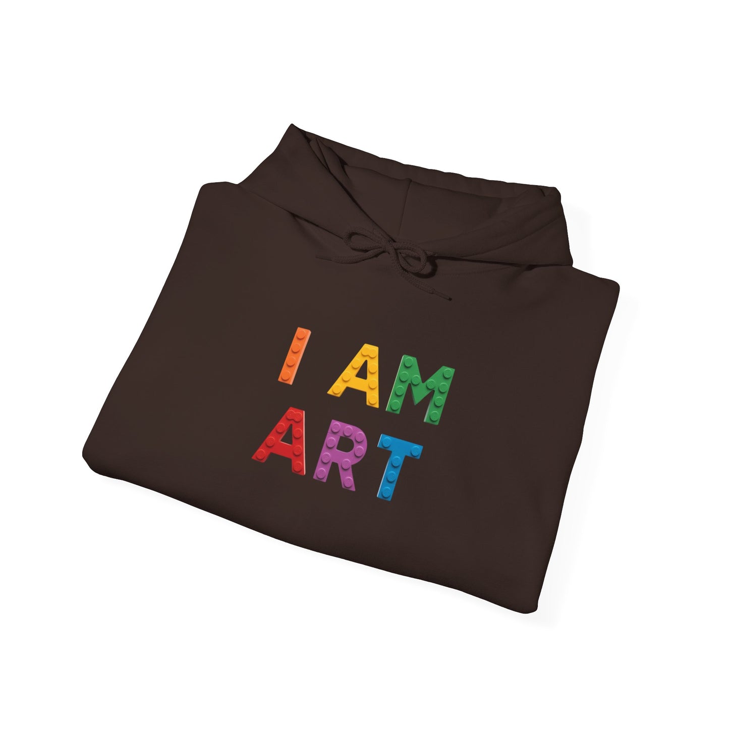 Blocked "I am Art" Hoodie