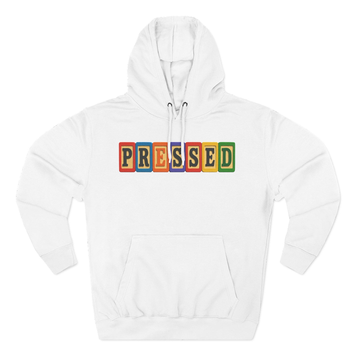 Blocked "Pressed" Hoodie