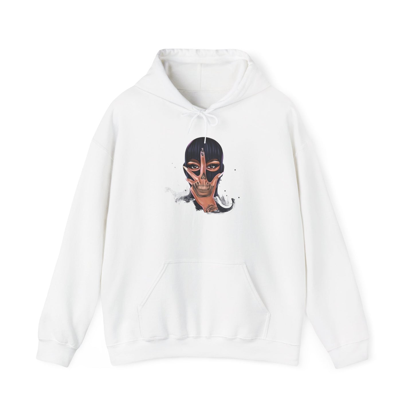 Blocked "Faceless" Hoodie