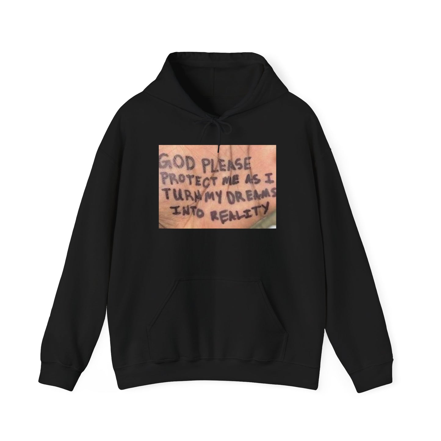 Blocked "Praying Hand" Hoodie