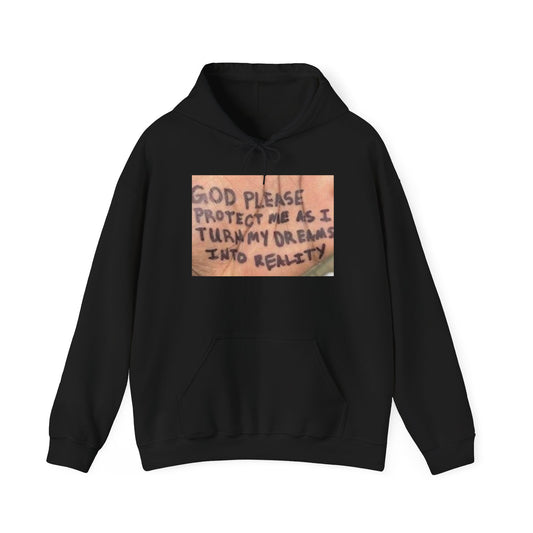 Blocked "Praying Hand" Hoodie