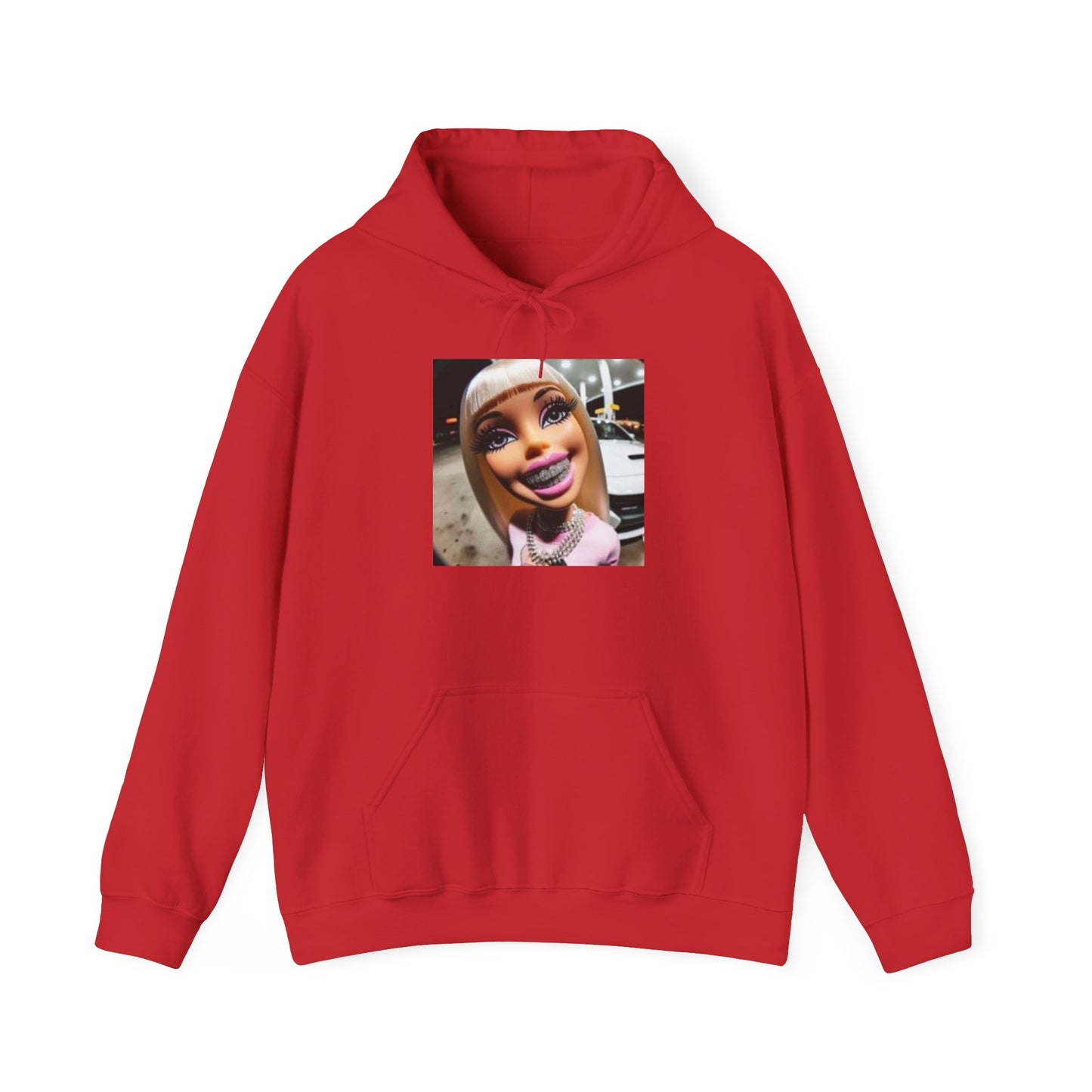 Blocked "Selfie" Hoodie