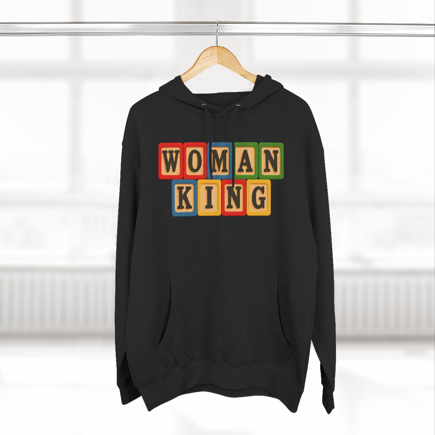 Blocked "Woman King" Hoodie