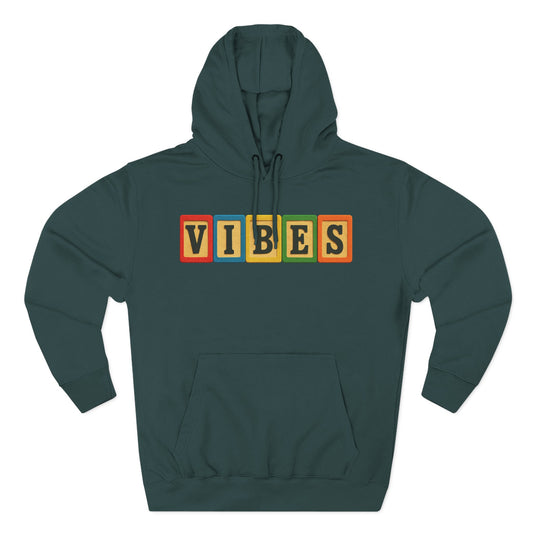 Blocked "VIBES" Hoodie